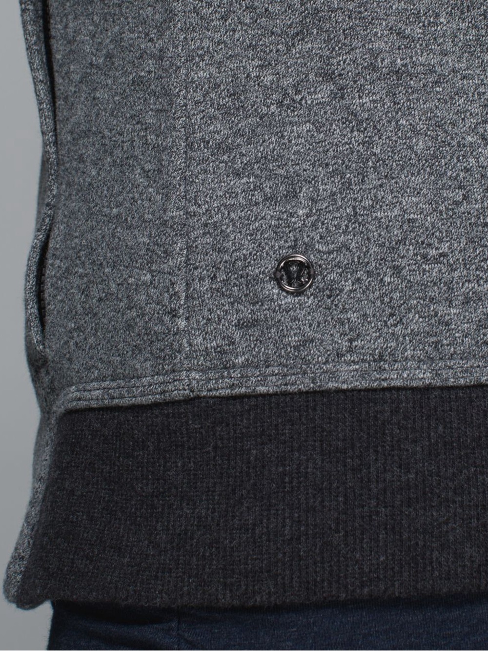 Lululemon Karmacollected Jacket in Heathered Speckled Black Size: 8 - Picture 10 of 12